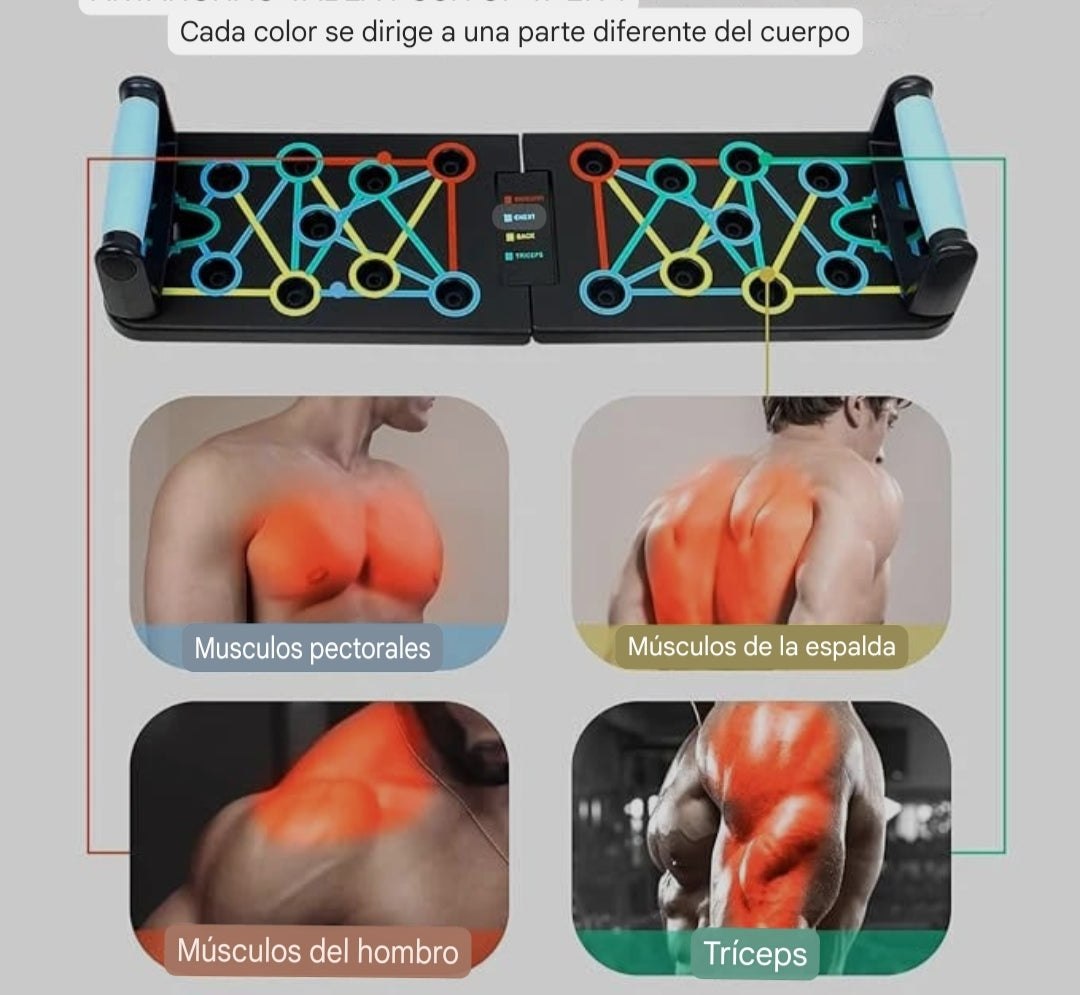 ™/ TABLA PUSH UP PARA FLEXIONES