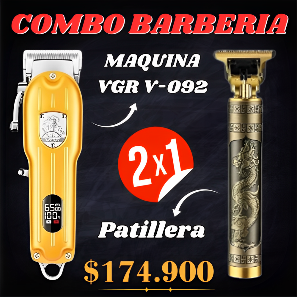 ™/ COMBO Máquina VGR V-092 + Patillera T9