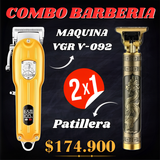 ™/ COMBO Máquina VGR V-092 + Patillera T9