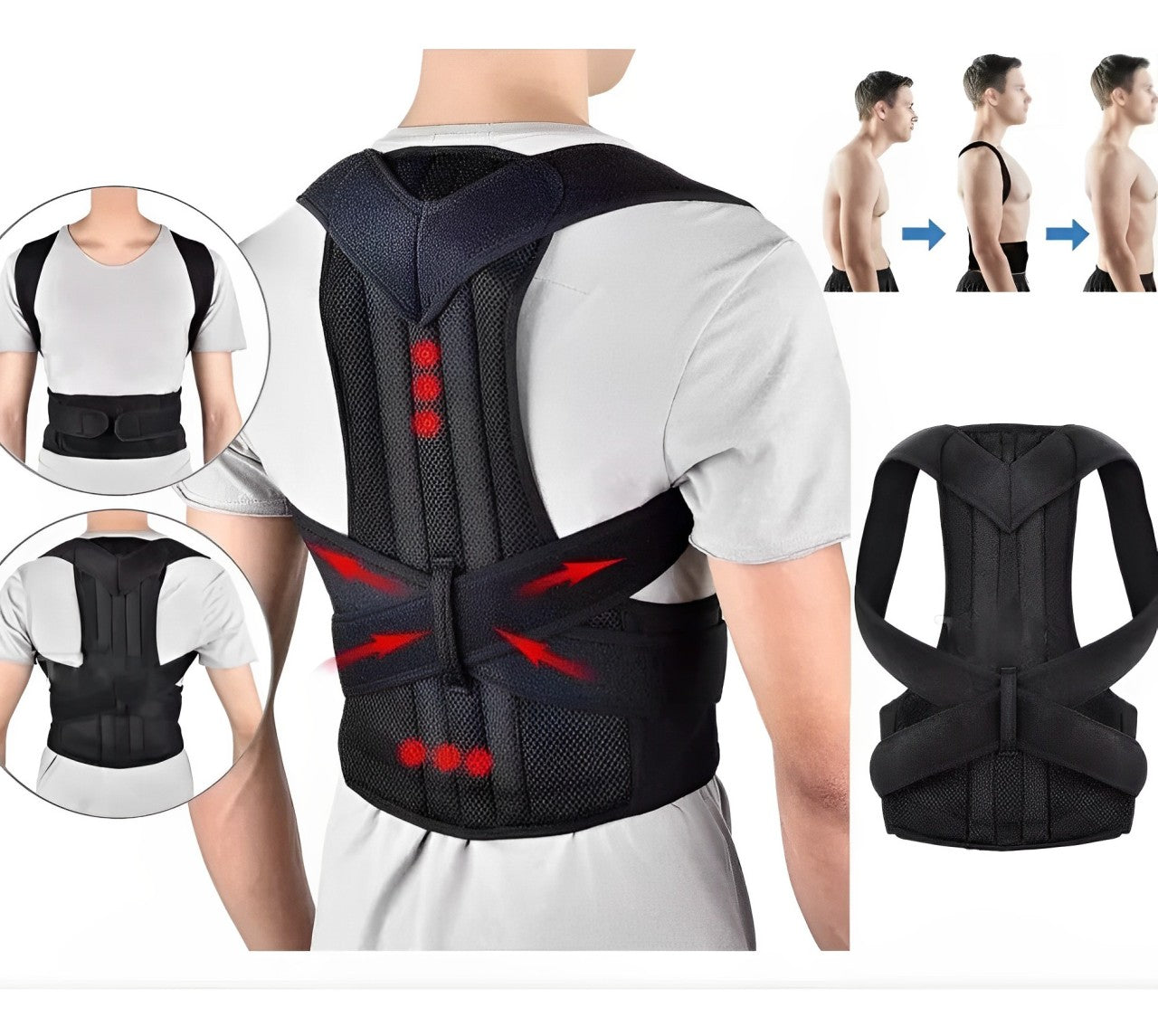 ™/ Corrector De Postura Lumbar Ajustable - UNISEX