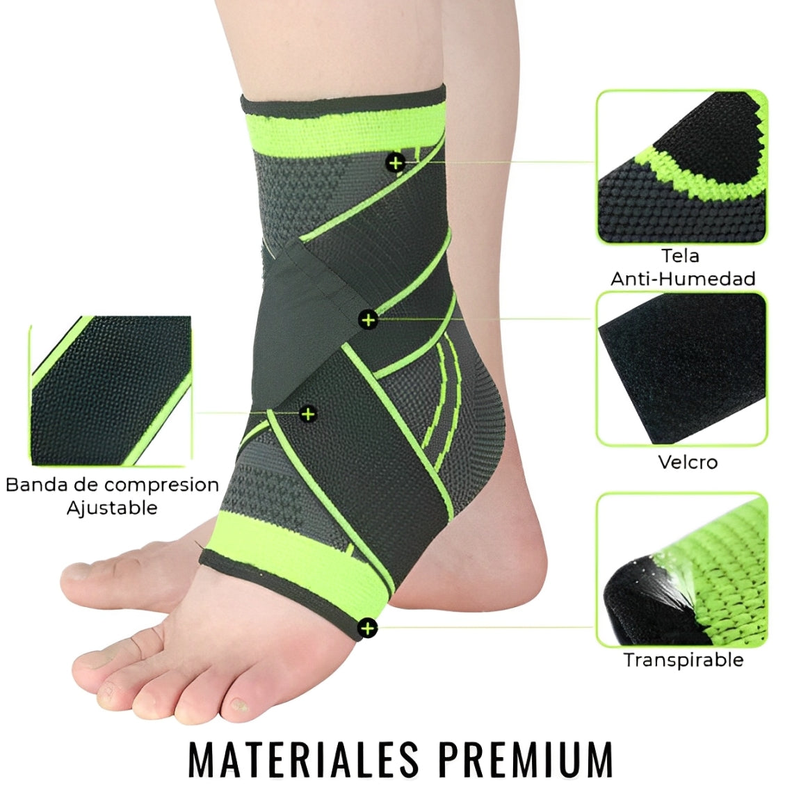 ™/ COMBO 2 TOBILLERAS DE COMPRESION ORTOPEDICAS (PAGA 1 Y LLEVA 2)