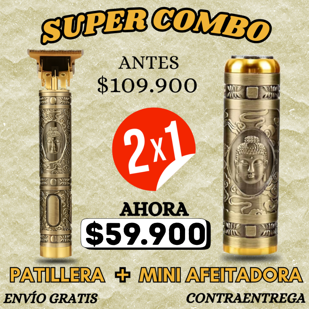 ™/ COMBO PATILLERA + MINI AFEITADORA