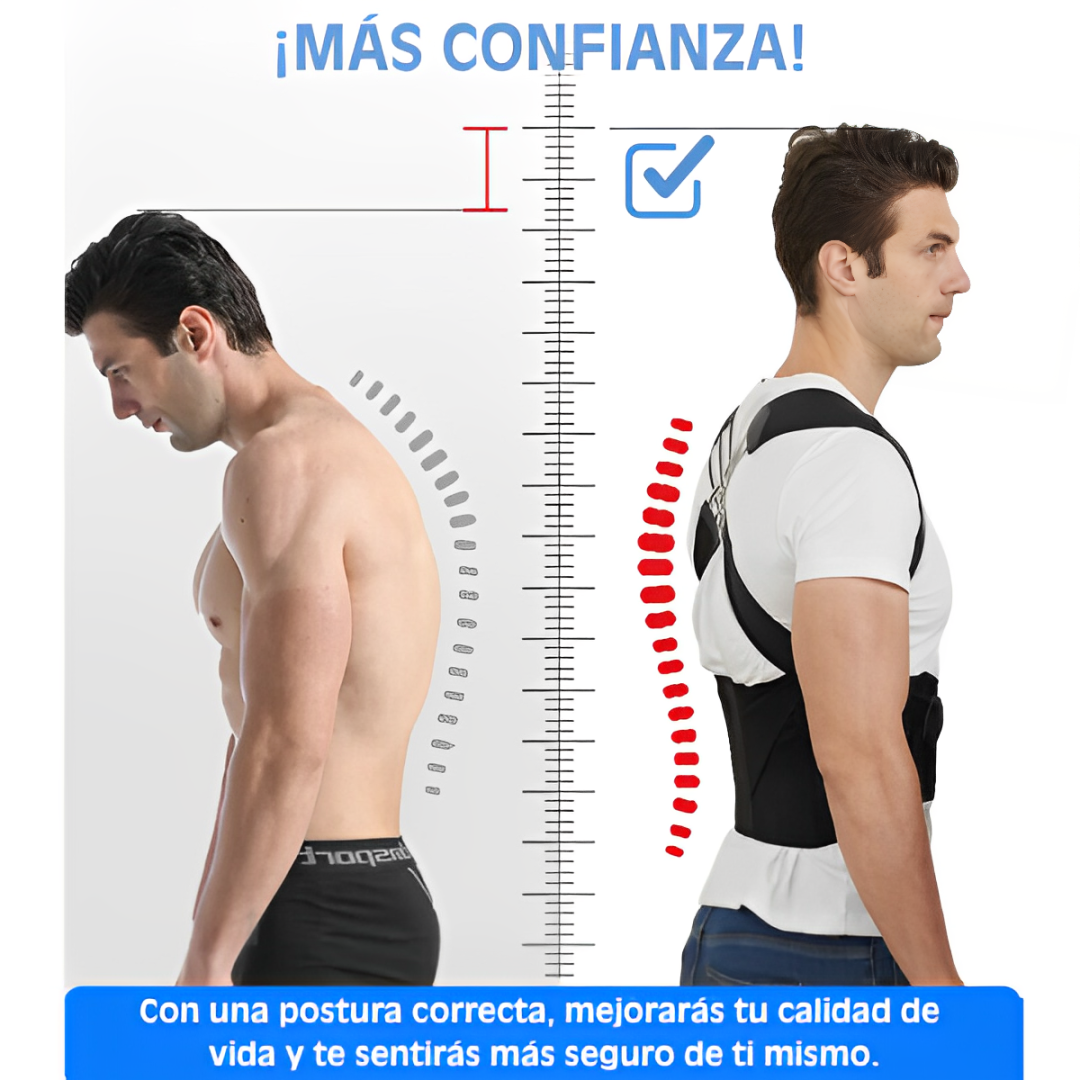 ™/ CORRECTOR DE POSTURA LUMBAR ANTI-JOROBA ORIGINAL - UNISEX